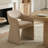 4 - Person Dining Table Sets With Solid Wood Round Table & 4 Upholstered Chenille Chairs-232256972-232256970