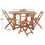 Outdoor Brytney 4 Seater Dining Set-1011546455