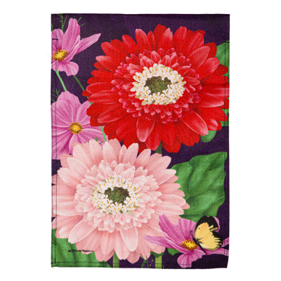 Drapeau de jardin Blooming Gerbera