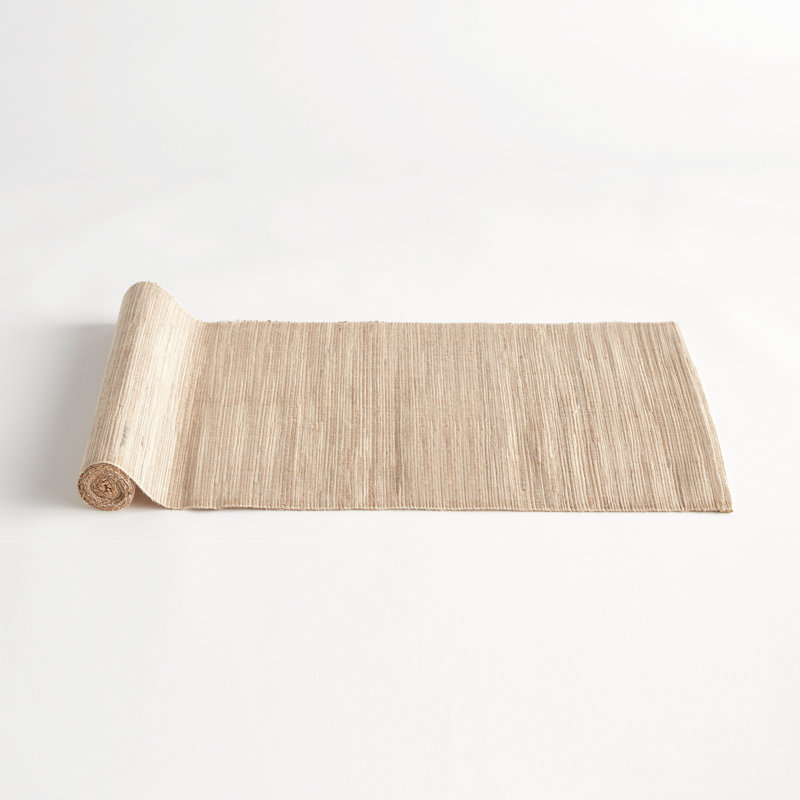 Barclay Dining Striped Table Runnner, Solid Color