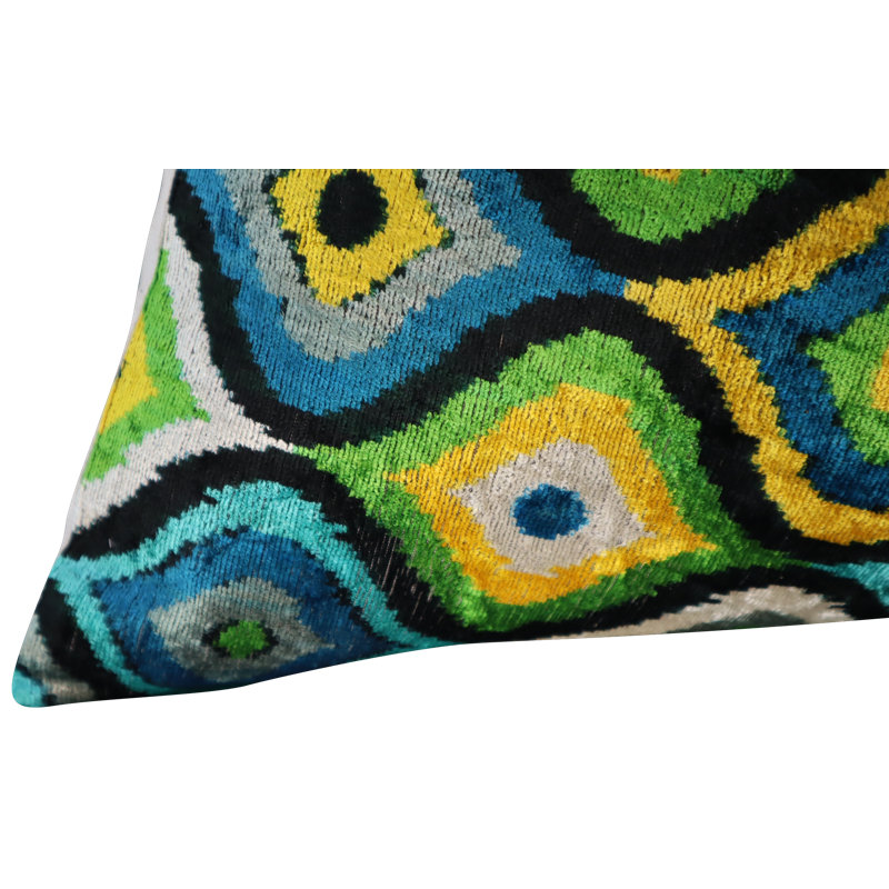 Velvet Lumbar Pillow Cover & Insert
