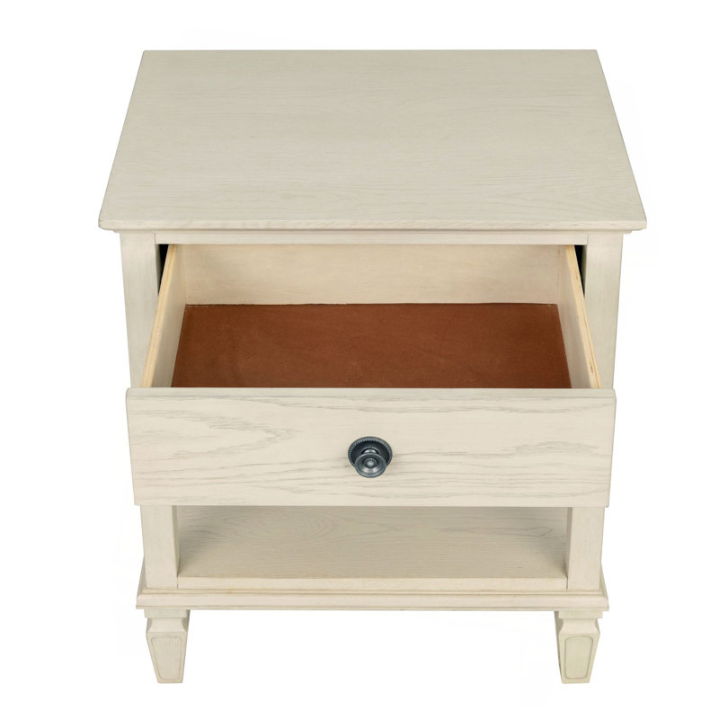 Table de chevet Victoria, Cream