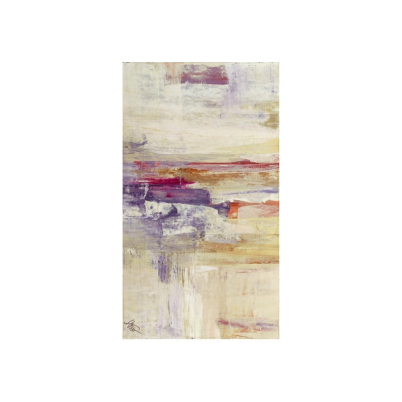 «Prism II» par Maeve Harris, impression sur toile tendue, Gel coupé au couteau, H 64 po x l 36 po