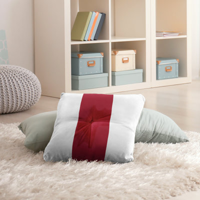 Striped Reversible Throw Pillow