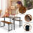 Ottinger 4 - Person Four Leg Dining Set-753151570