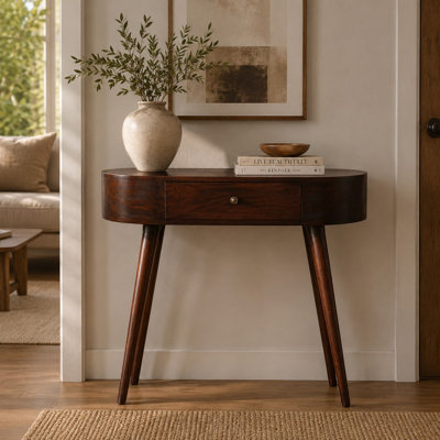 Shyann 80cm Solid Wood Console Table
