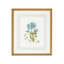 Blue Floral With Ribbon-A Print