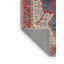 Tapis marocain rouge / argent / bleu-115668523