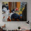 New York Restaurant - Wrapped Canvas Art Prints