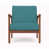 Tissu turquoise est en rupture de stock