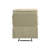 Beige Recliner With Pillow Top Armrest-1498814504