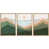 Toile naturelle avec cadre flottant