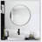 Bathroom Mirror Black Aluminum Frame