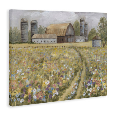 «Meadow Path to Barn Barn» par Pam Britton