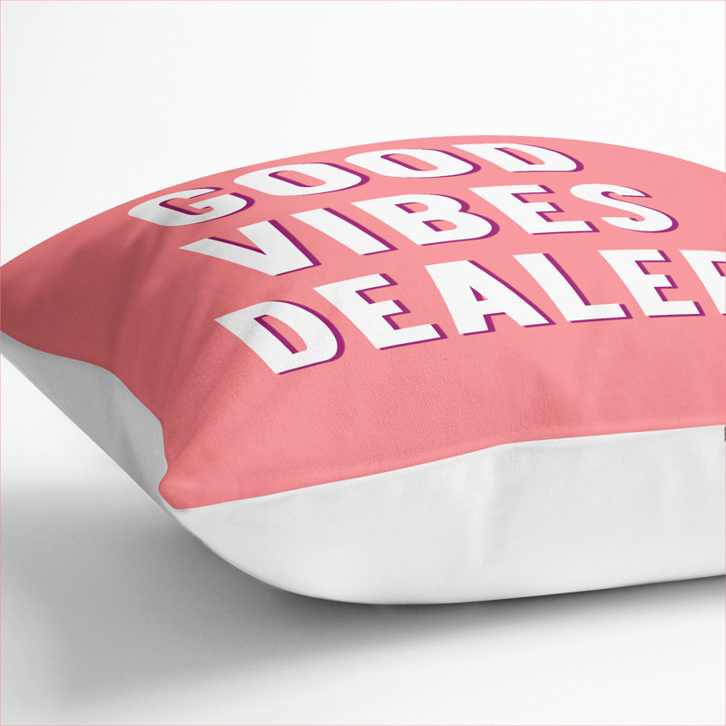 Square Cushion, 55cm H x 55cm W x 20cm D, White