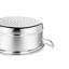 Symple Stuff Stainless Steel Steamer Basket with 20cm Diameter
