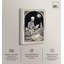 «Skeleton Reader», impression sur toile encadrée par Art Remedy, cadre blanc, 30 x 45-129620110-129620108