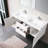 Carol-Ann 59'' Fully Assembled Wall Mounted Double Bathroom Vanity with Stone Resin Vanity Top-1752085819-1753550447