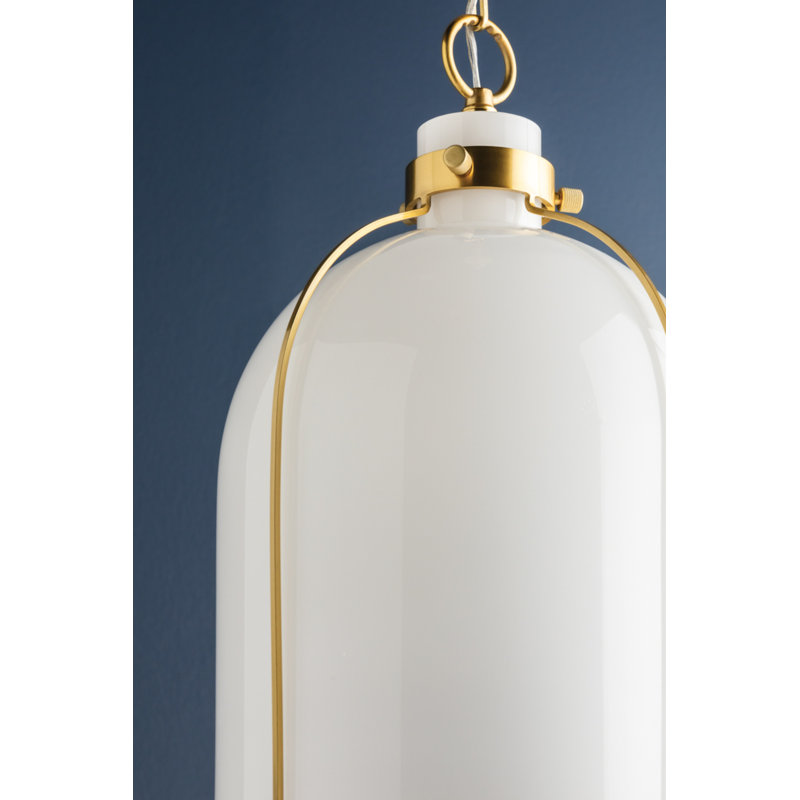 Eldridge 1 - Light Pendant, Aged Brass