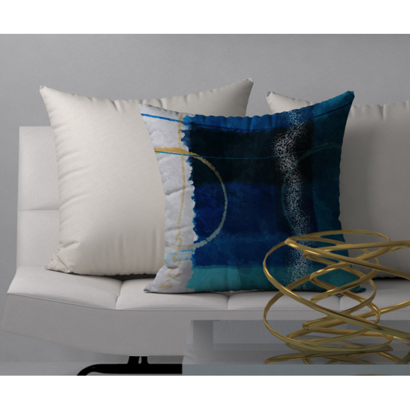 Coussin décoratif carrée d’approbation garantie, 24 po x 24 po