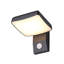 350° PIR Motion Sensor Outdoor Wall Light, IP65 Waterproof Aluminium Security Lamp