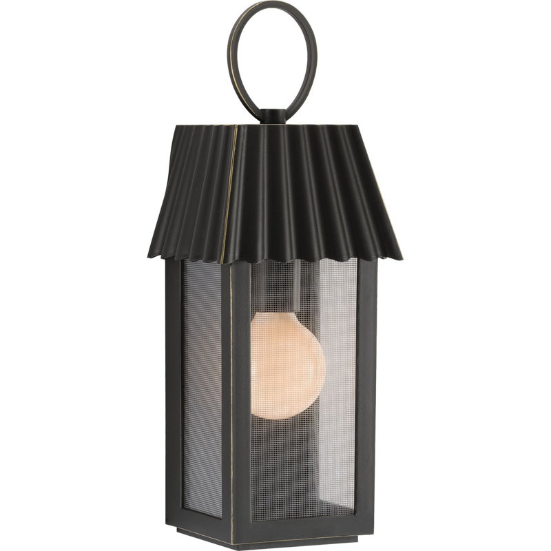 Lanterne murale d'extérieur Godin, H 16,50 po x l 6,25 po x P 5,25 po, Bronze huilé