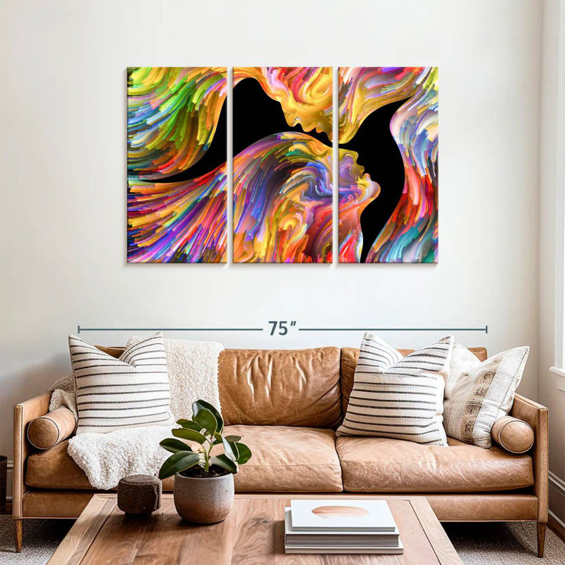 Avery Abstract Affection, H 36 po x l 57 po