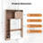 Hollice Freestanding Over The Toilet Storage-945251734