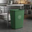 Plastic Commercial Trash Can-132255307