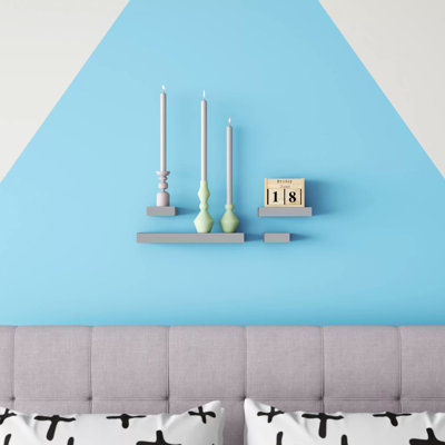4 tablettes flottantes Melannco