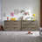 Cesiro 53.5"W Fluted Panel 6-Drawer Dresser With Gold Handles-1284272656-1293005194