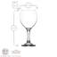 LAV Glass Red Wine Glass Stemware-94225499