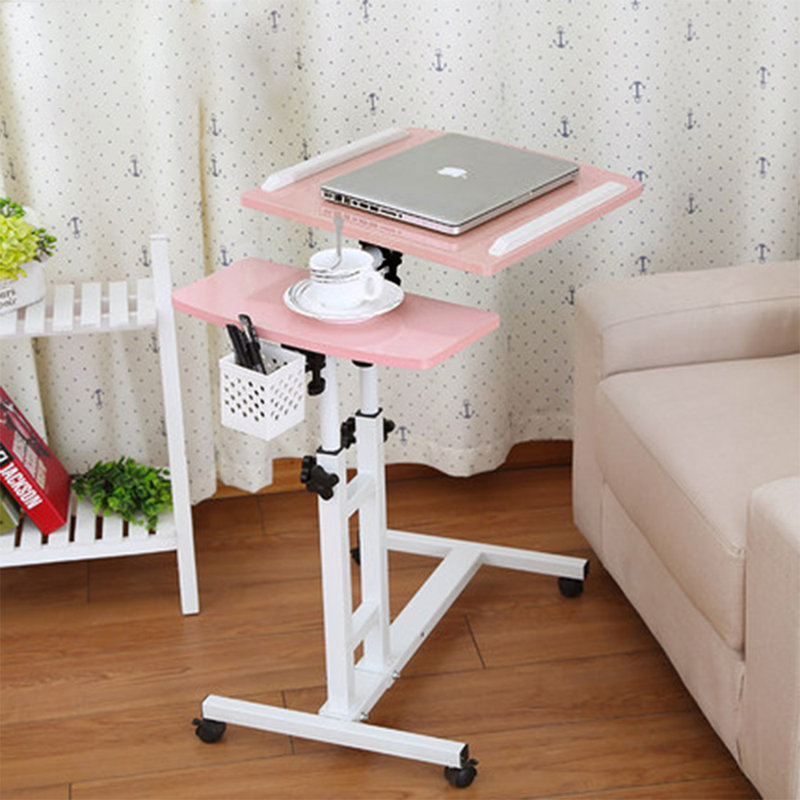 Adjustable Metal Base Writing Desk