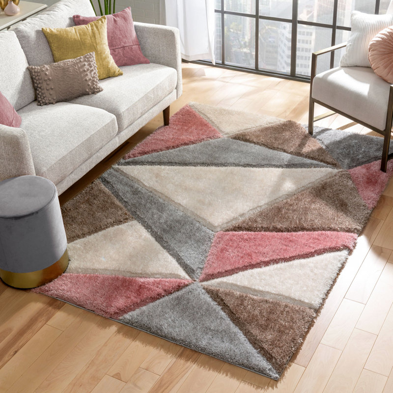 Kratos Geometric Indoor Rug, Rectangle 7'10" x 9'10"