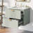 36 18'' Wall Mounted Single Bathroom Vanity Base Only-101092066