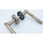 Drox Lever on Rose Matt Black