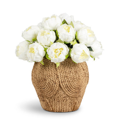 Arrangement de pivoines Apolline RealTouch