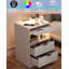 40cm W Manufactured Wood Bedside Table-1673139713