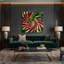 Légumes, art mural sur toile brun rhubarbe-41480377