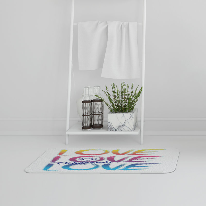 Ajaipal Non-Slip Bath Rug