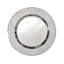 Plat de service rond en acier inoxydable avec strass Sparkles Home Madison Avenue 13 po-62009210