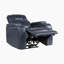 Fauteuil inclinable électrique en cuir fleur de 38 po Ceana