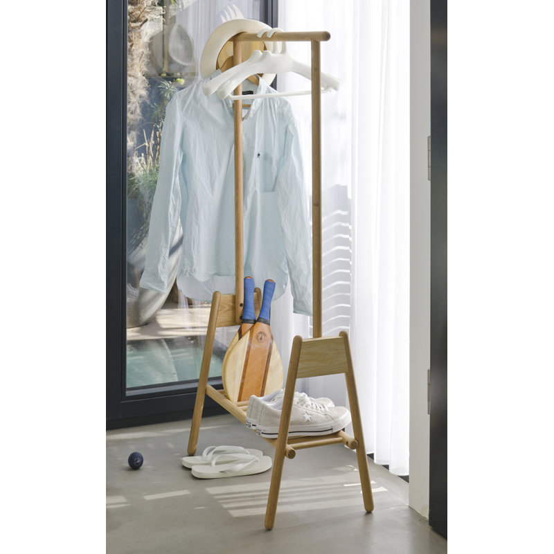 Ackeron 79Cm Oak Clothes Rack