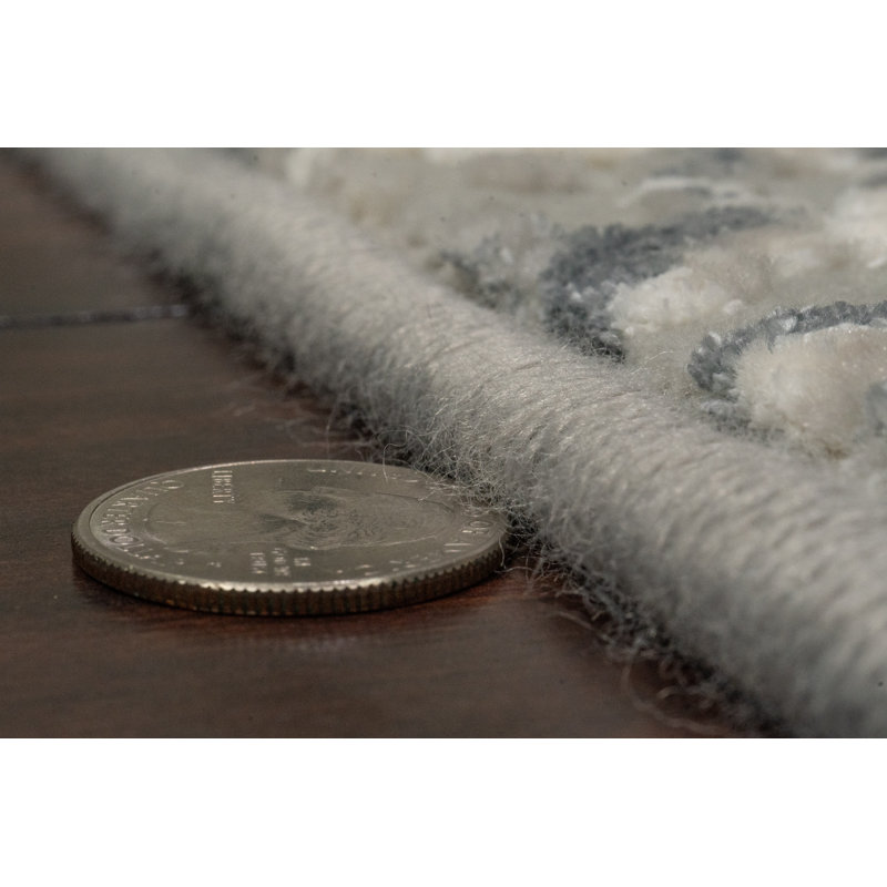 Maurin Abstract Indoor Rug, Rectangle 9'2" x 12'10"