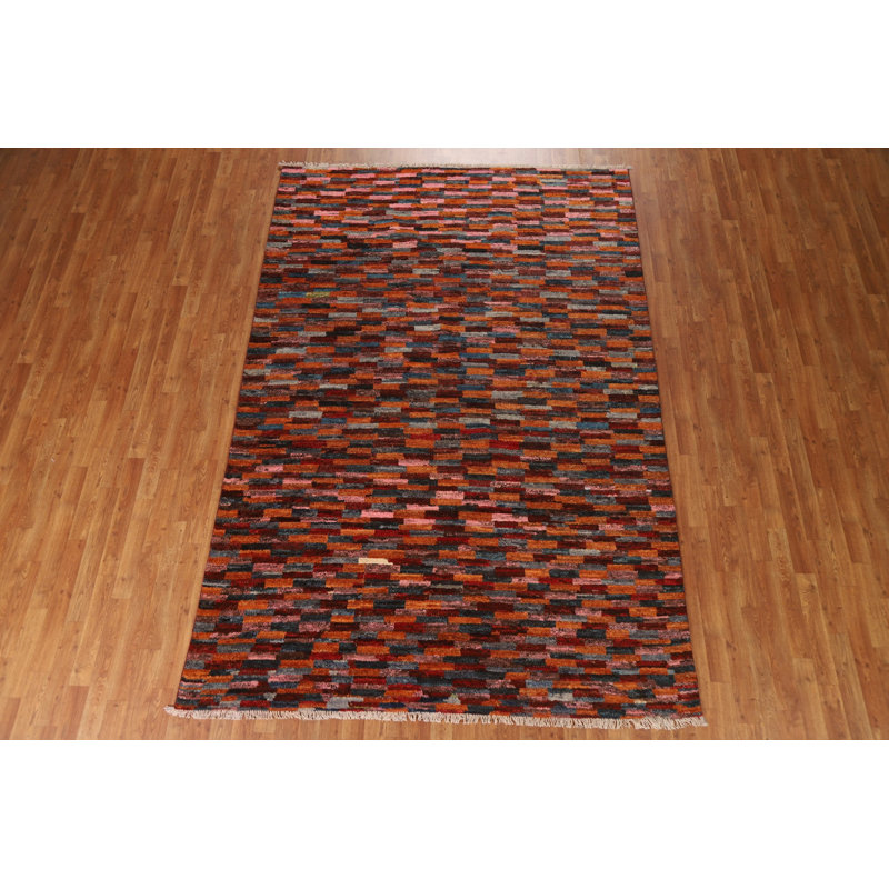 Tapis marocain en laine noué à la main 7 x 10