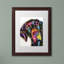 « pointer », impression encadrée sur toile-19302174-17982684