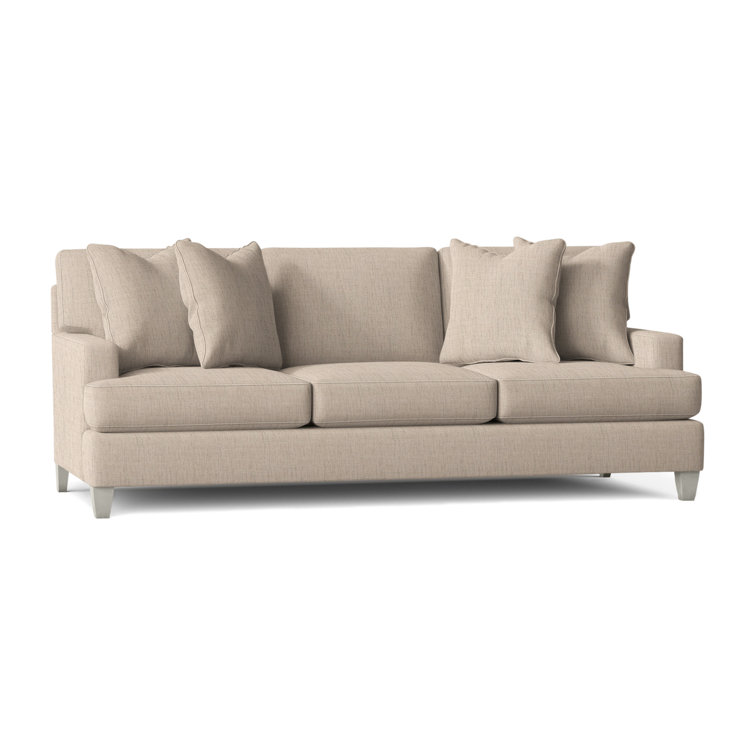 Mila 92" Recessed Arm Sofa with Reversible Cushions