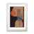 White Framed