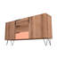 Buffet Beekman Mid-Century 63 po avec 4 tablettes et 3 tiroirs Beekman-472957954