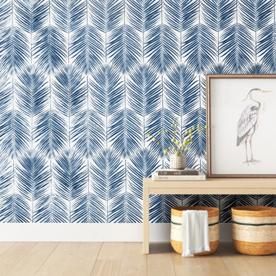 Isabeau Paradise Palm 18' X 20.5" Peel and Stick Wallpaper Roll
